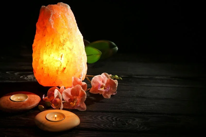 Salt Lamps with a Built - in Aroma Diffuser for a Dual - Function DesignSalt Rock Lamps 5-7 KG