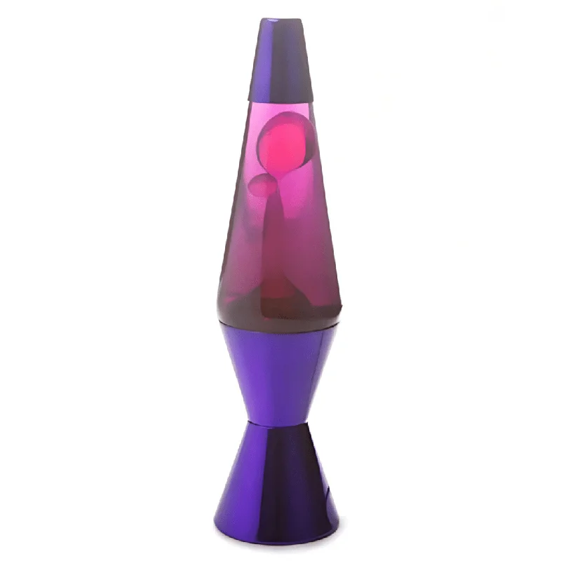 Salt Lamps with a Stand - Alone Design for a Statement Piece in a RoomPurple/Pink/Purple Metallic Diamond Motion Lamp