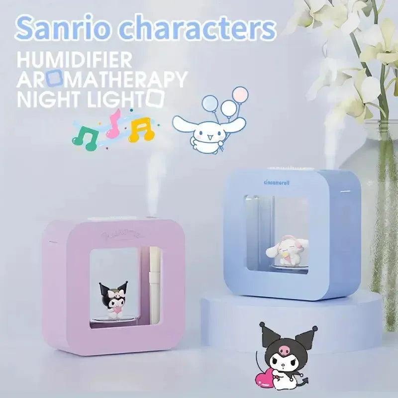 Victorian - Inspired Night Lamps for Traditional HomesNight Lamps with Anti - Glare Features for Eye ComfortSanrio Cinnamoroll Kuromi Box Humidifier