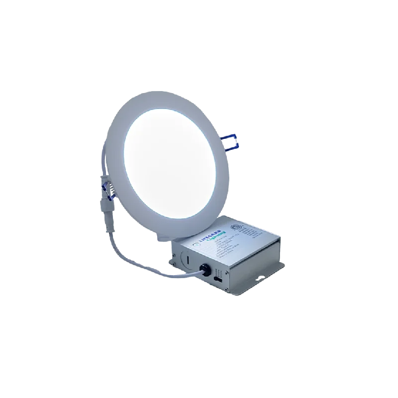 Plastic Recessed Lights for Lightweight and Cost - Effectiveness"6'' ROUND Down LED Light Volt (V):100-130V Watt (W):15W CCT:3000K-4000K-5000K DIMMABLE Lumen (Lm):1050 B.A:120° Avg.Life (hrs):30000 CRI:>80 Ceiling Cut-out (mm):D157"