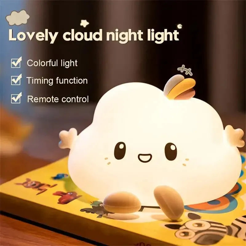 Scandinavian - Designed Night Lamps for a Simple AestheticNight Lamps with Anti - Glare Features for Eye Comfort3D Cloud Night Light