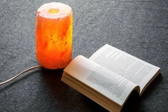 Dimmable Salt Lamps for Adjustable Lighting IntensityWax burner Himalayan salt lamp