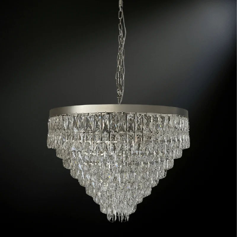 Salt Lamps with a Crystal - Clear Finish for a Pure and Elegant LookPALAIS 600 12 Light Luxury Crystal Chandelier