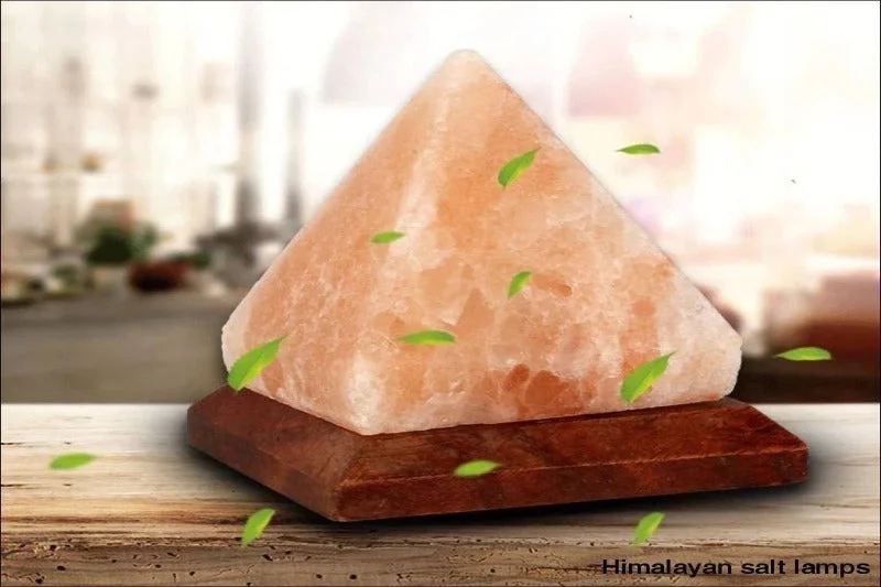 Salt Lamps with a Built - in Aroma Diffuser for a Dual - Function DesignPyramid Salt Lamp