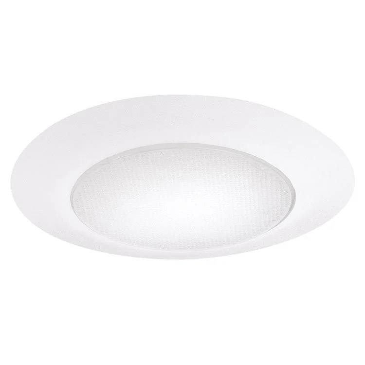 Clear Lens Recessed Lights for Focused IlluminationShower Trim Recessed Trims 6 Inch Flat Glass White C-UL-US