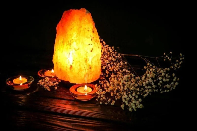 Salt Lamps with a LED Bulb for Energy - Saving and a Long - Lasting GlowLarge Salt Lamp 6-8 KG