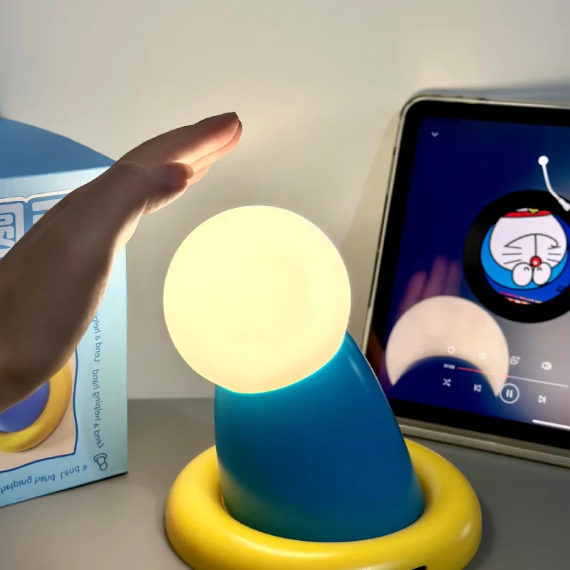 Scandinavian - Designed Night Lamps for a Simple AestheticNight Lamps with Anti - Glare Features for Eye ComfortDoraemon Hand Touch Night Lamp