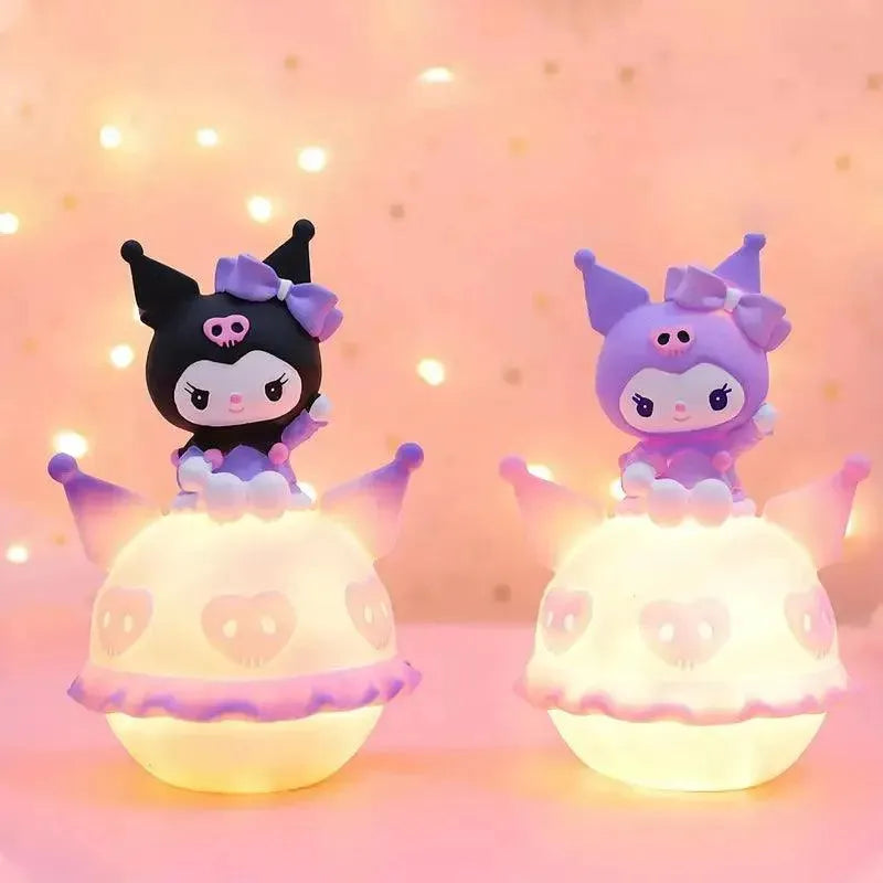 Victorian - Inspired Night Lamps for Traditional HomesNight Lamps with Anti - Glare Features for Eye ComfortSanrio Kuromi Pochacco Cinnamoroll Ball Night Lamp