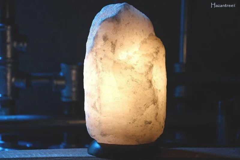 Salt Lamps with a LED Bulb for Energy - Saving and a Long - Lasting GlowWhite Himalayan Salt Lamp