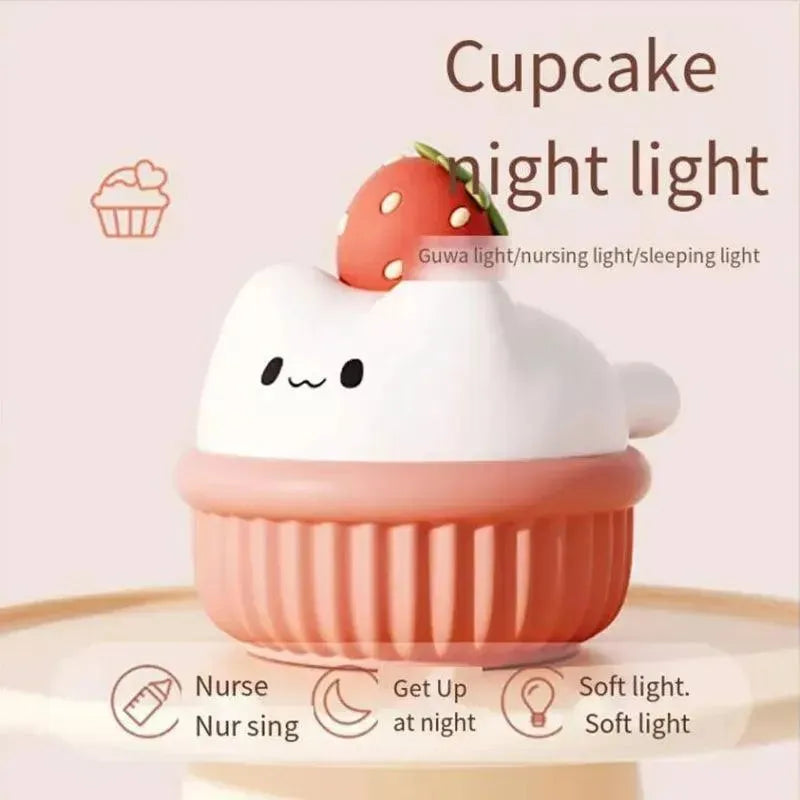 Modern Minimalist Night Lamps for Contemporary BedroomsNight Lamps with Memory Function for Preferred Lighting SettingsLittle Cupcake Night Lamp