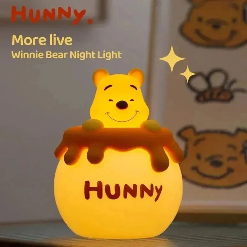 Modern Minimalist Night Lamps for Contemporary BedroomsNight Lamps with Adjustable Angles for Directed LightingWinnie The Pooh Hunny Night Lamp