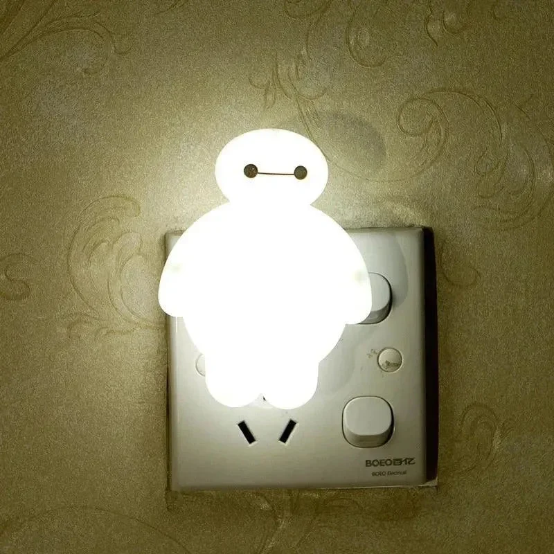 Modern Minimalist Night Lamps for Contemporary BedroomsNight Lamps with Adjustable Angles for Directed LightingBaymax Big Hero 6 Night Lamp