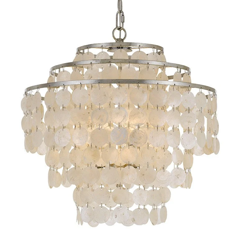 Chandeliers with Adjustable Arms for Directional LightingEnergy - Saving Chandelier with LED BulbsBrielle Four-Light Chandelier