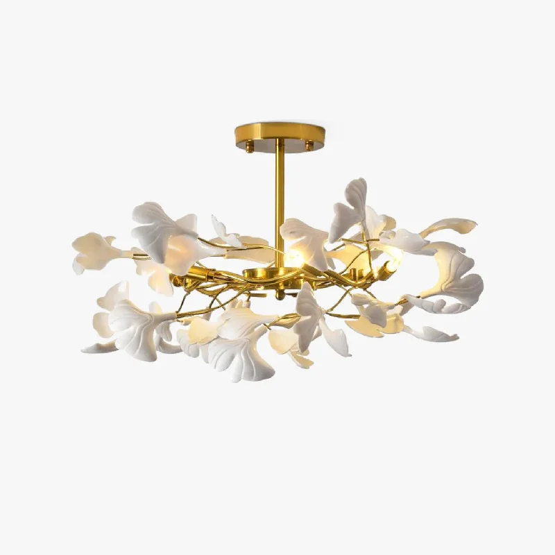 Chandeliers for Low Ceilings to Avoid OvercrowdingChandelier for Christmas Decorations to Add a Festive TouchGingko Chandelier L