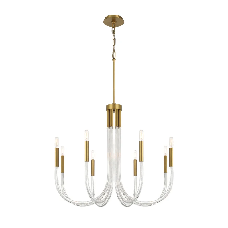 Chandeliers for Hotels to Enhance the Lobby and Guest RoomsChandelier for Ballrooms to Add Glamour to Special EventsGrace Chandelier - Aged Brass