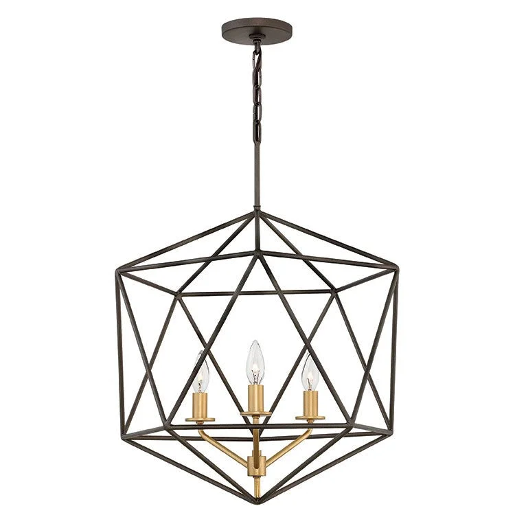 Chandeliers with Pendant Lights for a Stylish LookOriental Inspired Chandelier with Asian MotifsAstrid Three-Light Chandelier