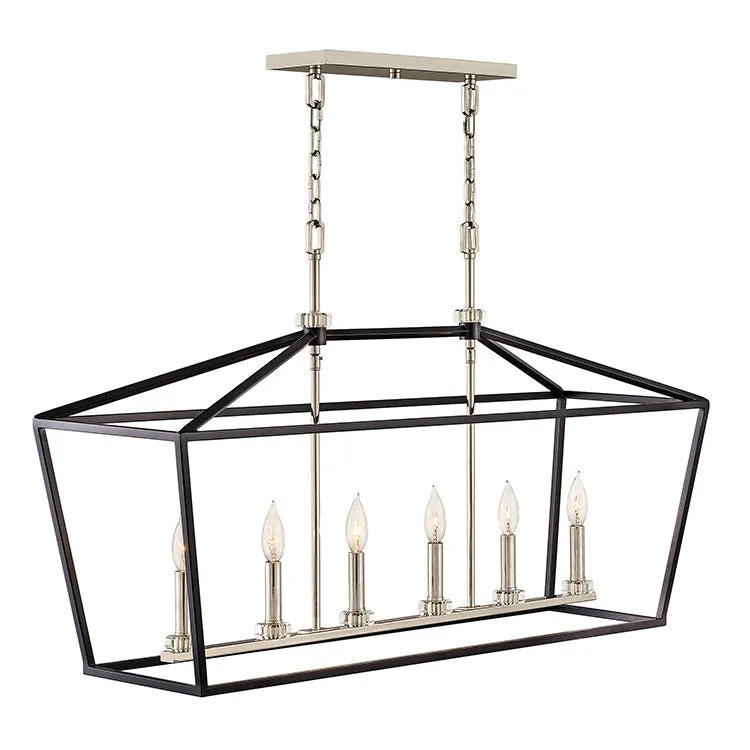 Mini Chandeliers for Adding Charm to Small SpacesWhite Chandelier for a Clean and Elegant AestheticStinson Six-Light Linear Chandelier