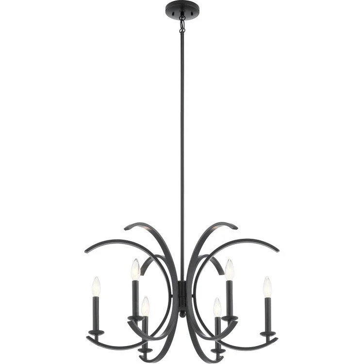 Chandeliers for Restaurants to Create an Inviting AtmosphereDimmable Chandelier for Adjustable Lighting AmbianceCassadee Six-Light Chandelier