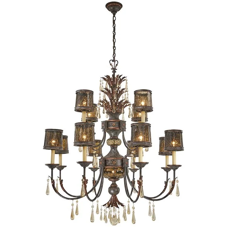 Chandeliers with Candle - Style Bulbs for a Classic AestheticChandelier for Bedroom Suites to Create a Luxurious AtmosphereSanguesa Fourteen-Light Chandelier