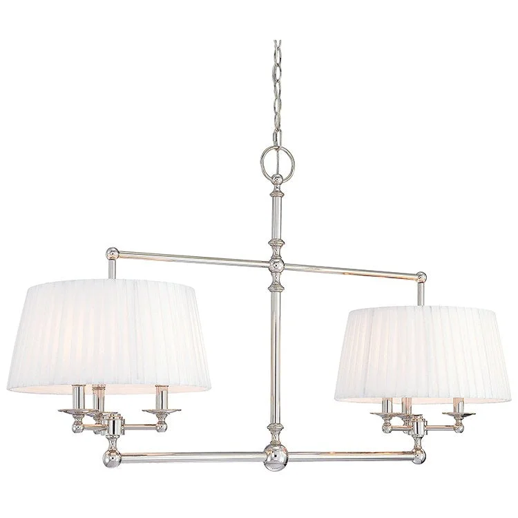 Chandeliers with Frosted Glass for a Softer Light DiffusionModern Minimalist Chandelier for Contemporary HomesContinental Classics Six-Light Island Chandelier