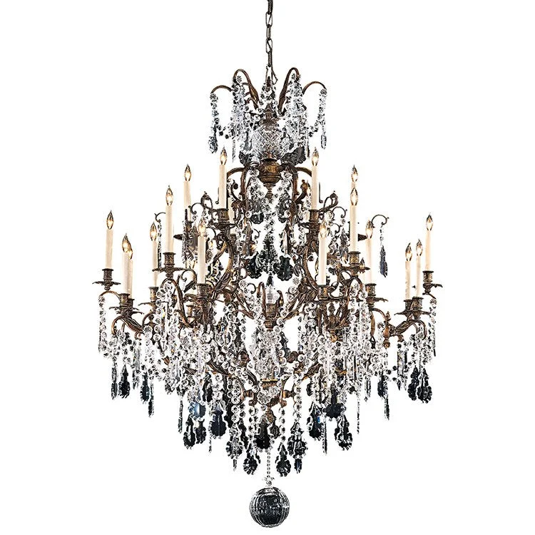 Chandeliers for Bedrooms to Add a Touch of RomanceChandelier for Ballrooms to Add Glamour to Special EventsVintage Collection Twenty-Four-Light Multi-Tier Chandelier