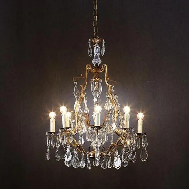 Chandeliers with Candle - Style Bulbs for a Classic AestheticChandelier for Themed Events to Match the ThemeTraditional Baroque Inspired Chandelier | Two Size