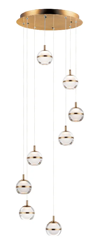 Retro Ceiling Lights Inspired by the 1950s and 1960s DesignChandeliers for Art Enthusiasts Who Appreciate Unique Lighting DesignsSwank LED Pendant