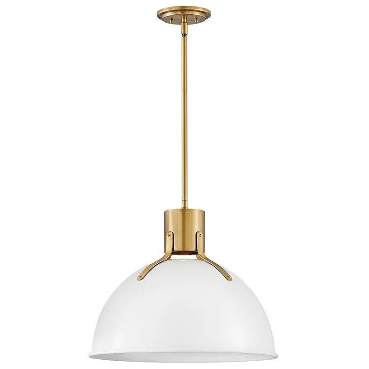 Mid - Century Modern Ceiling Lights with Simple, Sleek LinesEnergy - Saving Chandeliers with LED BulbsArgo Single-Light Medium LED Pendant