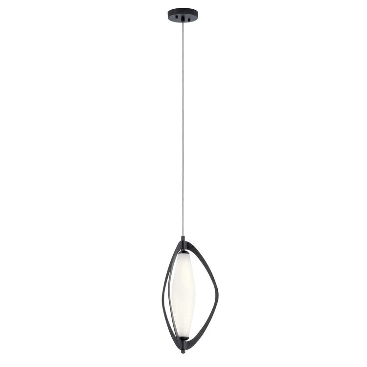 Scandinavian Style Ceiling Lights with Light Wood AccentsChandeliers for Art Enthusiasts Who Appreciate Unique Lighting DesignsKivik Single-Light LED Pendant