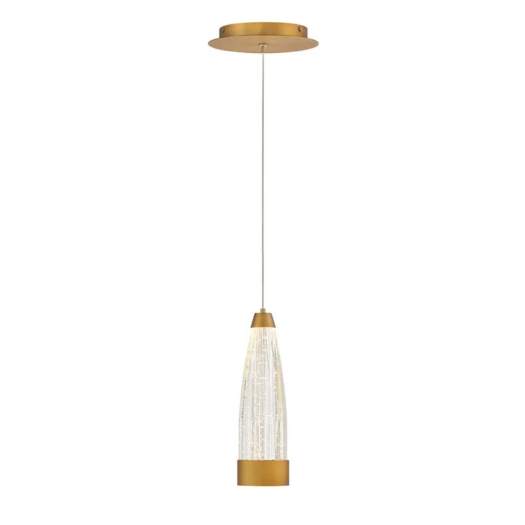 Tropical - Themed Ceiling Lights with Palm - Leaf Shapes and Rattan WrapsAffordable Chandeliers for Budget - Conscious ShoppersMystic Single-Light 12" LED Pendant 3500K