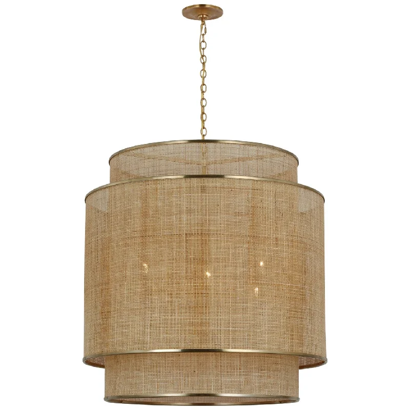 Rustic Ceiling Lights with Reclaimed Wood and Distressed FinishesEnergy - Saving Chandeliers with LED BulbsLinley LED Pendant