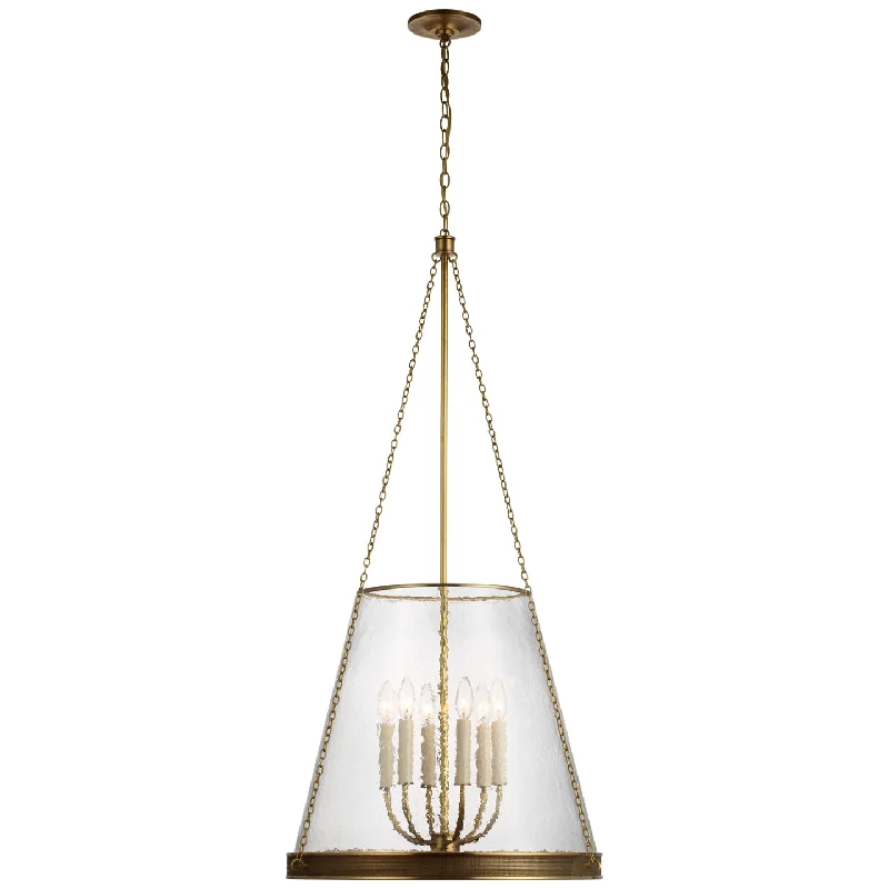 Industrial Style Ceiling Lights with Exposed Bulbs and Metal CagesChandeliers for Art Enthusiasts Who Appreciate Unique Lighting DesignsReese LED Pendant