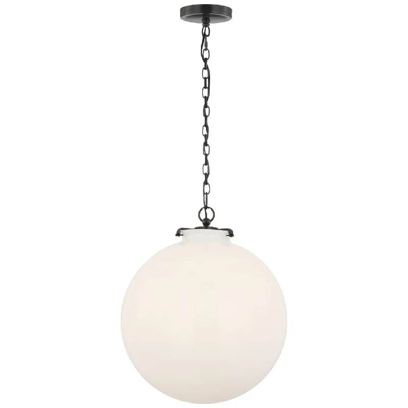 Scandinavian Style Ceiling Lights with Light Wood AccentsChandeliers with Geometric Shapes for a Contemporary AppealKatie Globe LED Pendant