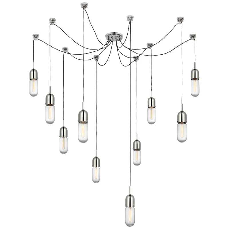 Retro Ceiling Lights Inspired by the 1950s and 1960s DesignSmart Chandeliers with Bluetooth ConnectivityJunio LED Pendant