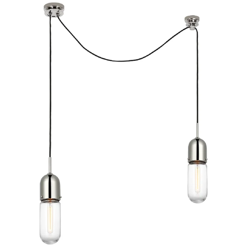 Mid - Century Modern Ceiling Lights with Simple, Sleek LinesEnergy - Saving Chandeliers with LED BulbsJunio LED Pendant