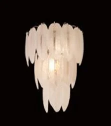 victorian style wall lamps with intricate metalwork for traditional entrywaysMarble Base Wall Lamp for a Touch of LuxuryCrysti Leafy Feather Glass Wall Lamp (AM5005-W)