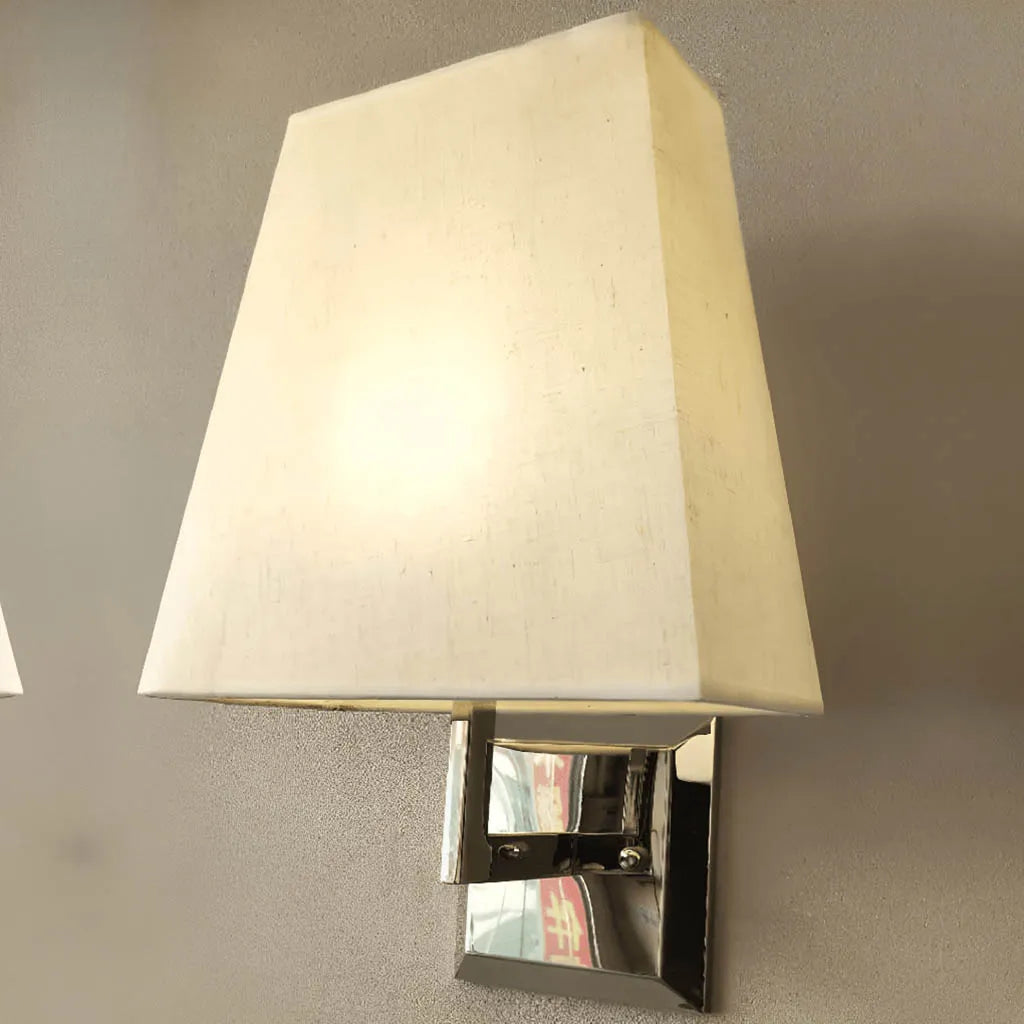 mid - century modern wall lamps with iconic shapes for a stylish studyWhite Wall Lamp for a Clean and Crisp Look in Any RoomDraped Dream Warm White Indoor Wall Light (DB4053)