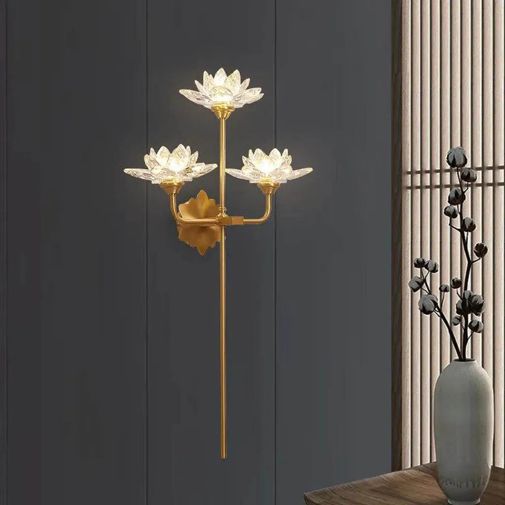 modern minimalist wall lamps for contemporary living roomsMulticolor LED Wall Lamp for a Dynamic and Fun Lighting ExperienceGleaming Lotus Indoor LED Wall Light (6601/W3B)