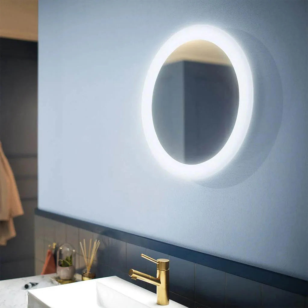 asian - inspired wall lamps with bamboo or paper shades for a zen - like Wall Lamp for Small Hallways to Maximize SpaceHue White Ambiance Semeru Adore Mirror Light by Philips (34357)