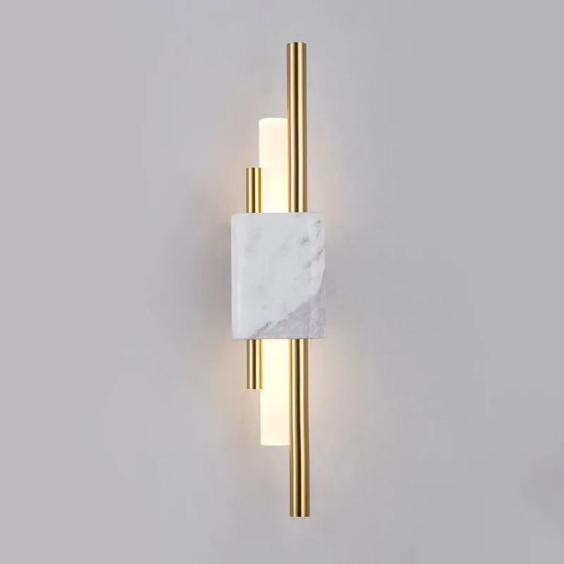 White Marble & Gold