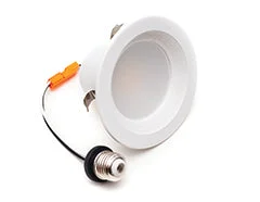 Incandescent Recessed Lights for Traditional LightingLED 4" LED Recessed Downlight Retrofit - 750 lumens - 60W Equal (10W) - 5 Colors Selectable - Dimmable - 120V