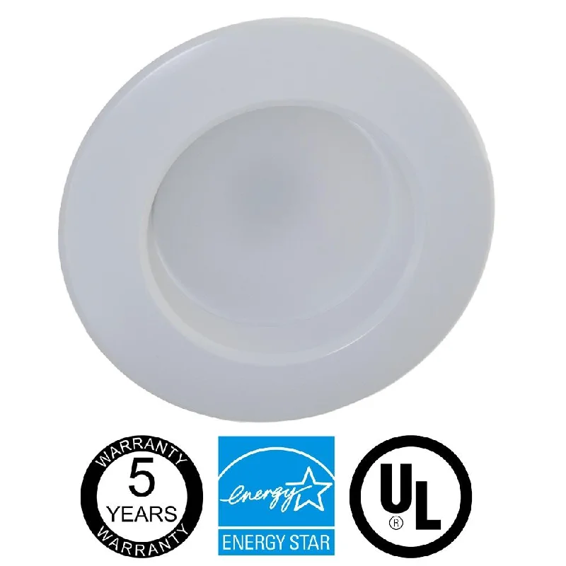 Steel Recessed Lights for StrengthLED One Distribution - 5-6" LED Recessed Downlight - 12W - 120V - 800 lumens - 5000K - Dimmable